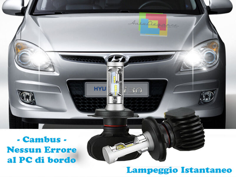 LAMPADE ABBAGLIANTI LAMPEGGIO ISTANTANEO A LED HYUNDAI i30 07-11 CREE