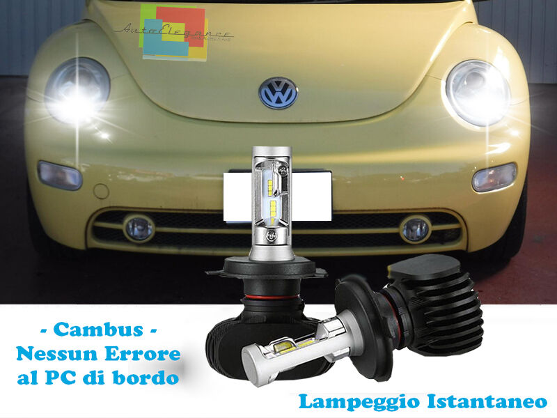 LAMPADE ABBAGLIANTI LAMPEGGIO ISTANTANEO A LED VW NEW BEETLE 98-05 CREE