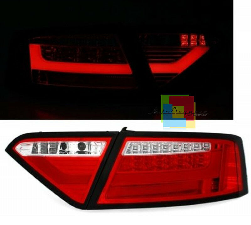 FARI POSTERIORI FRECCIA LED LIGHTBAR PER AUDI A5 COUPE 2007-2011 LOOK FACELIFT