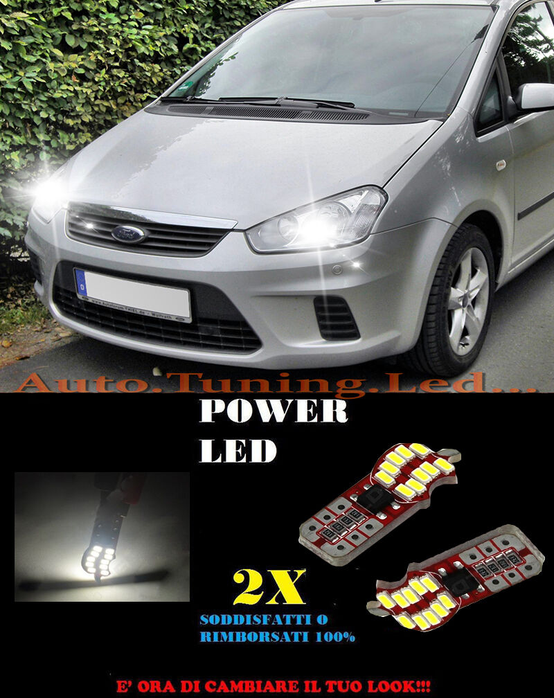POSITION LIGHTS FORD C MAX 07-10 CANBUS T10 WHITE 20 LED SUPER QUALITY