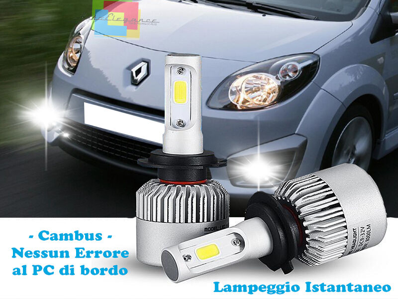 LED FOG LIGHTS RENAULT TWINGO II 07-13 CAMBUS WHITE CREE