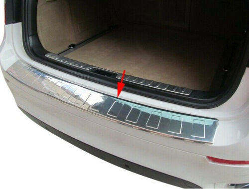 PIASTRA PORTELLONE POSTERIORE BMW X6 E71 2007-2014 IN ACCIAIO INOX