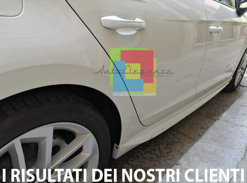 SEAT LEON MK3 5F 2012+ 5 PORTE E SPORTS TOURER MINIGONNE LATERALI SOTTO PORTA