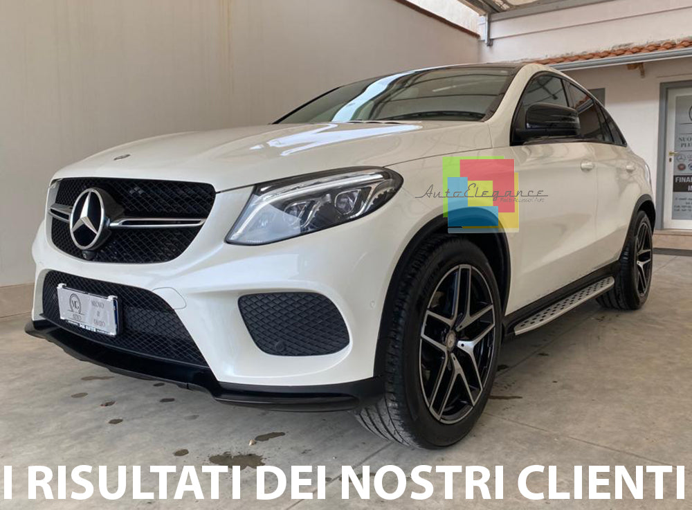 PEDANE LATERALI PER MERCEDES GLE Coupe C292 2015+ SOTTO PORTA
