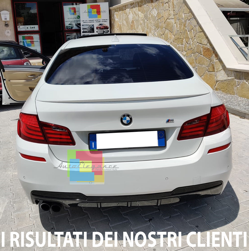 BMW F10 2010+ SOLO PER PARAURTI PACCHETTO M DIFFUSORE POSTERIORE IN ABS AUTOELEGANCERICAMBI