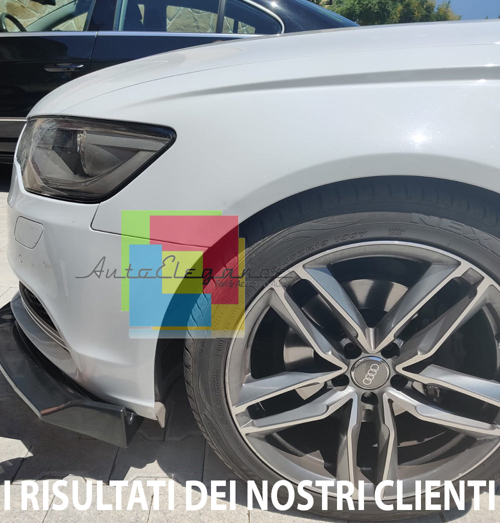 AUDI A6 4G 2011-2015 SOTTO PARAURTI ANTERIORE SPOILER ABS / PLASTIC NERO LAMA AUTOELEGANCERICAMBI