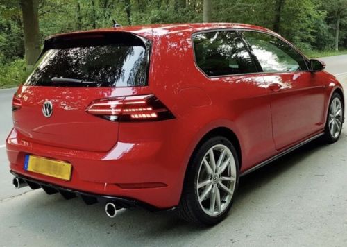 VW GOLF 7 MK7 2012-2016 SPORT REAR DIFFUSER
