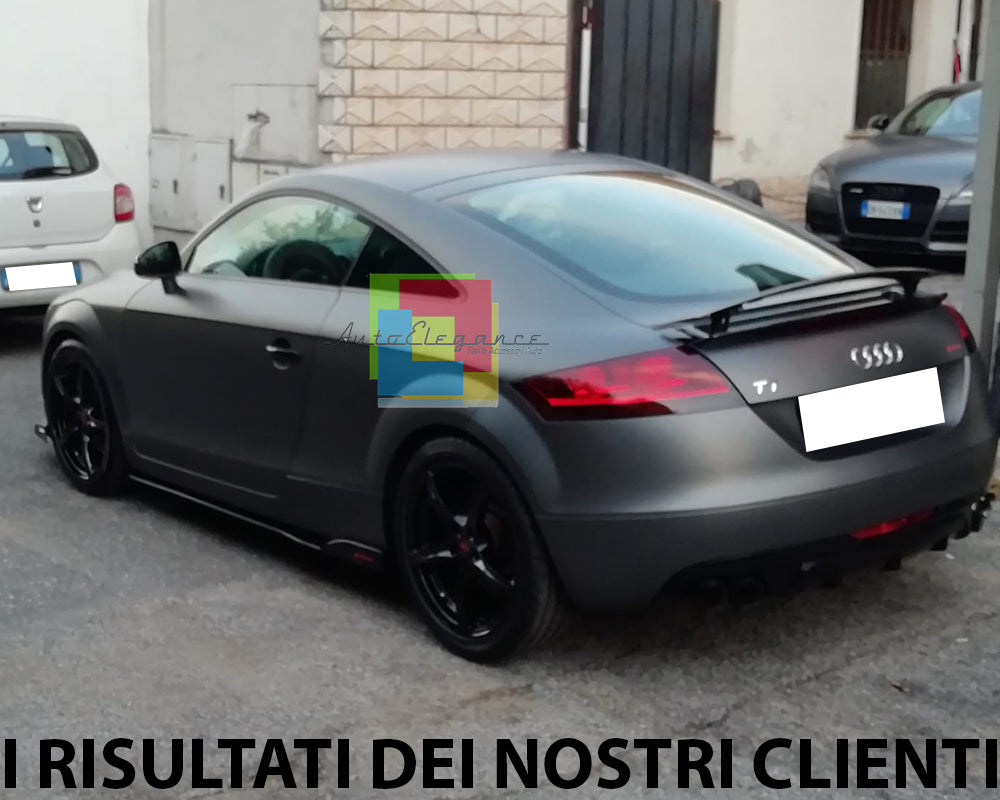 AUDI TT 8J 06-14 SPLITTER SOTTO MINIGONNE LATERALI SOTTOPORTA SPORTIVI ABS AUTOELEGANCERICAMBI