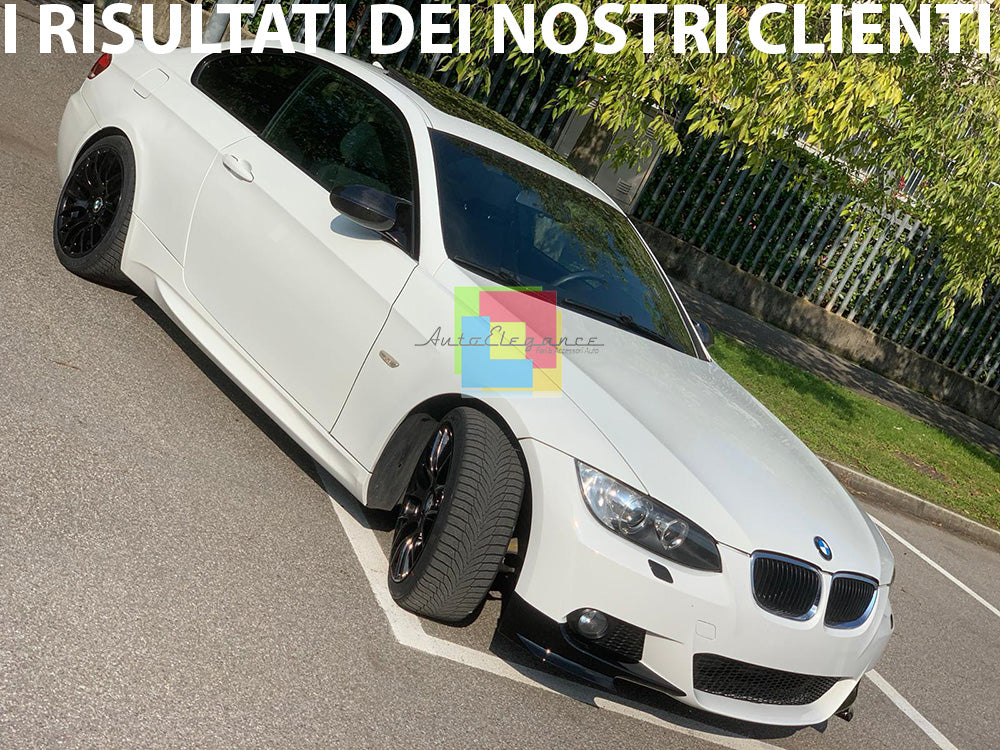 BMW SERIE 3 E92 E93 M-SPORT M-TECH 06-09 BAFFI SOTTO PARAURTI ANTERIORE ABS AUTOELEGANCERICAMBI
