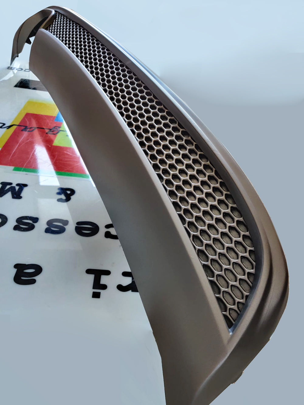 SOTTO PARAURTI AUDI A3 8V SPORTBACK 2012-2015 DIFFUSORE SLINE GRIGIO PLATINO