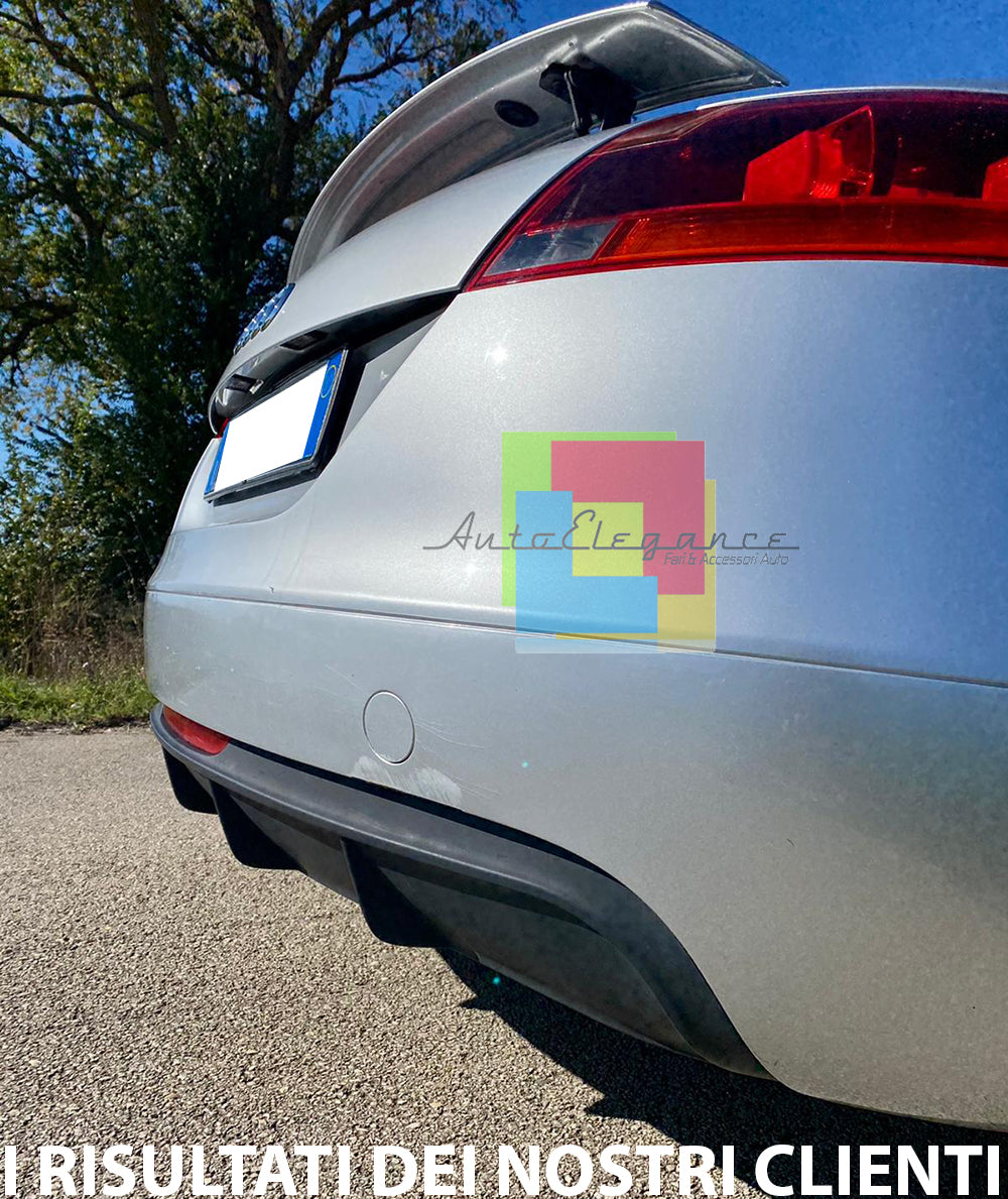 STT TTRS LOOK REAR BUMPER DIFFUSER FOR AUDI TT 8J 2006-2014 .-