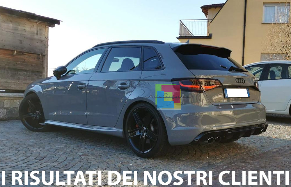 AUDI A3 8V SPORTBACK 2012-2015 DIFFUSORE POSTERIORE PARAURTI SLINE - S3 RS3 AUTOELEGANCERICAMBI