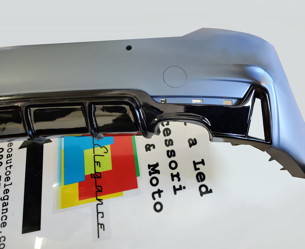 BMW SERIE 4 F32 F33 PARAURTI POSTERIORE LOOK M SPORT M4 DOPPIO SCARICO AUTOELEGANCERICAMBI