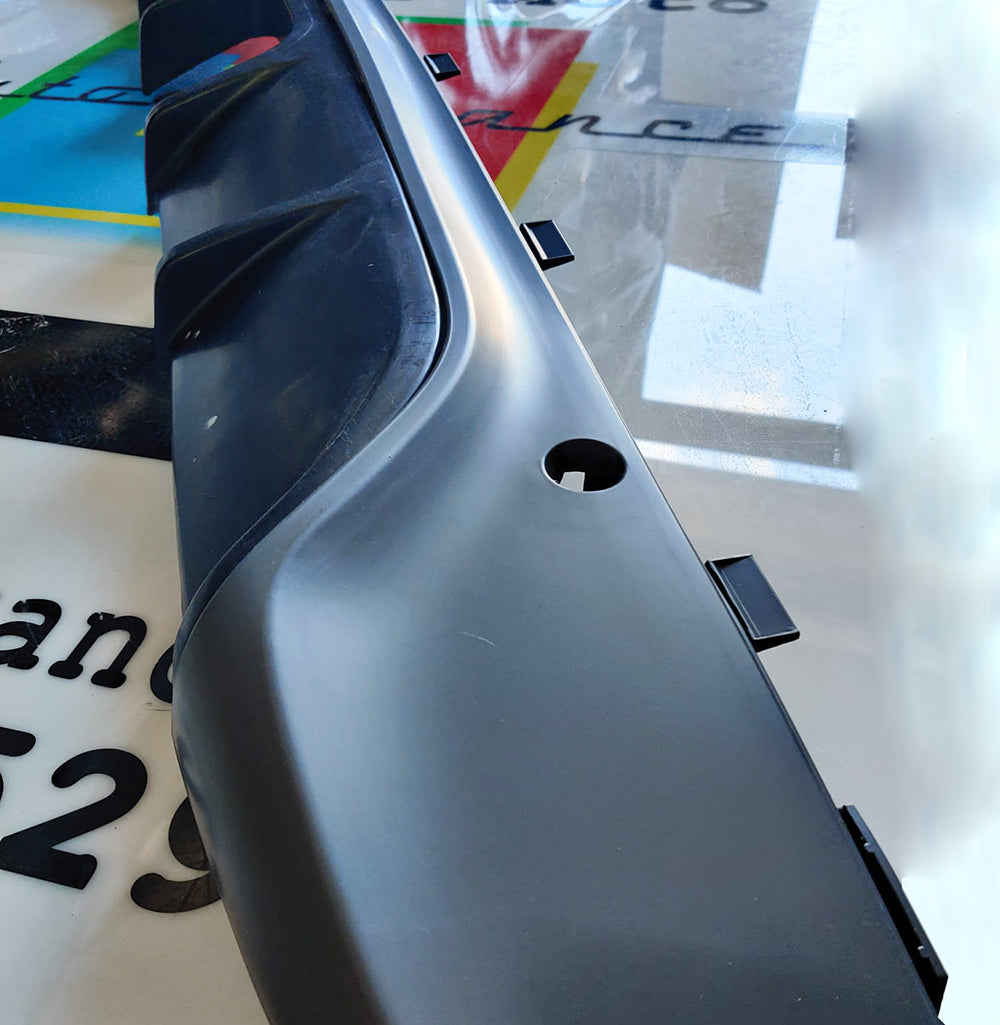 REAR DIFFUSER + UNDER BUMPER SMART 451 SPORTY LOOK ABS