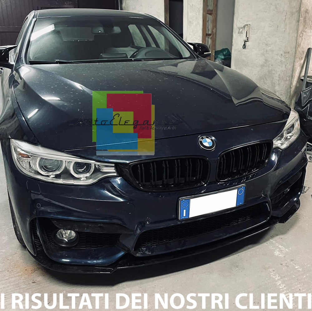 BMW SERIE 4 F32 COUPE 2013-2017 PARAURTI ANTERIORE COMPLETO LOOK M4 AUTOELEGANCERICAMBI