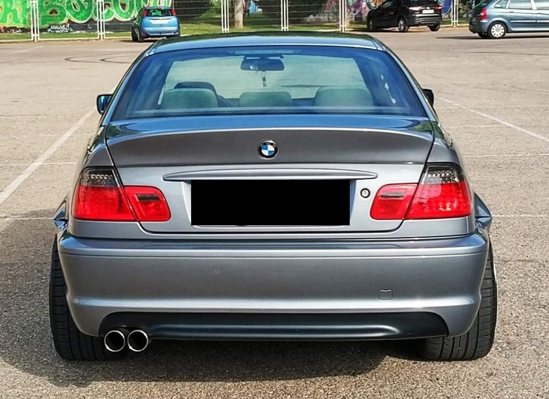 BMW SERIE 3 E46 COUPE CABRIO 1999-2007 PARAURTI POSTERIORE M-Technik LOOK ABS AUTOELEGANCERICAMBI