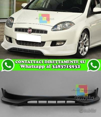 Fiat bravo ii 2007+ spoiler sotto paraurti