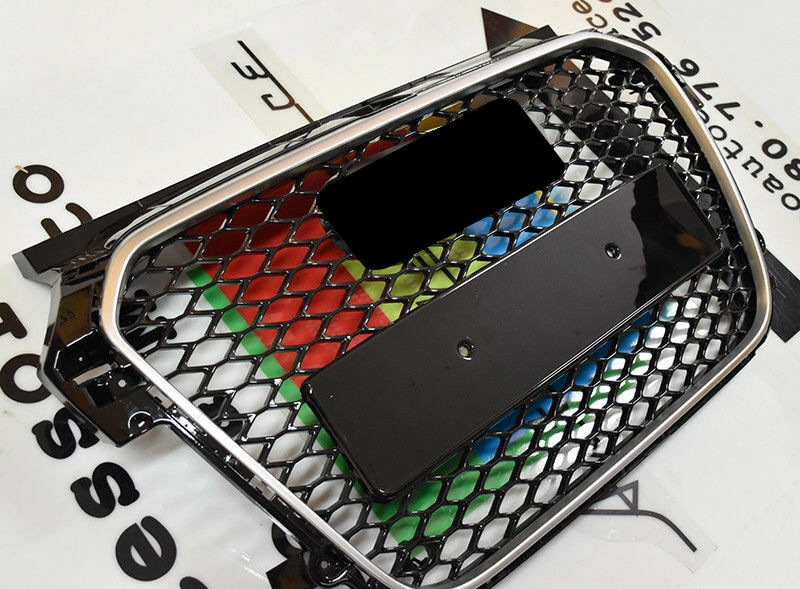 FRONT GRILLE AUDI A1 2010-2014 HONEYCOMB GRILLE RS1 CHROME EDGE