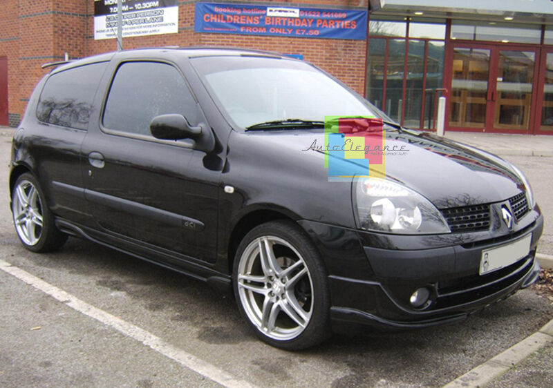 SOTTO PARAURTI RENAULT CLIO MK2 02-05 SPOILER ANTERIORE LOOK TUNING