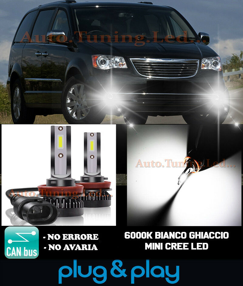 CREE GRAND VOYAGER V CAMBUS LED FOG LIGHTS ICE WHITE 8000LM