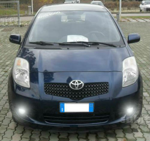 COPPIA LAMPADE FENDINEBBIA H11 LED CREE COB CANBUS TOYOTA YARIS 2 II 6000K AUTOELEGANCERICAMBI