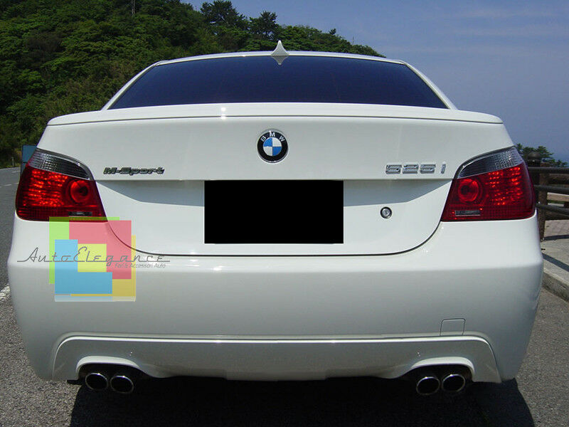 DIFFUSER TWO EXHAUSTS BMW 5 SERIES E60 03-07 SEDAN UNDER REAR BUMPER -