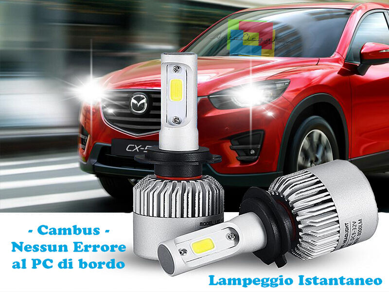 LED LOW BEAM LAMPS MAZDA CX-5 INSTANT 6000K CREE