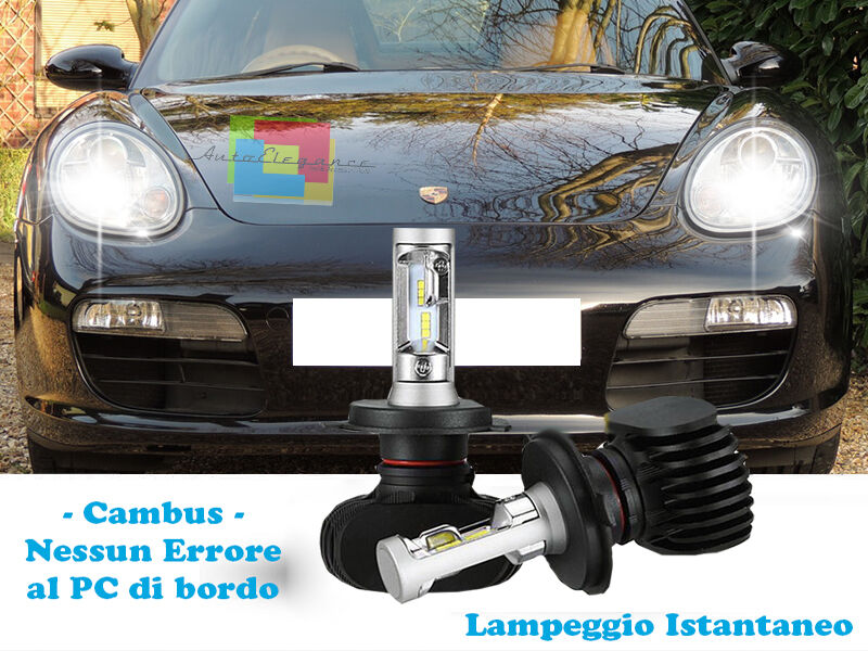 HIGH BEAM LAMPS INSTANT FLASH LED PORSCHE BOXSTER 987 04-11 CREE