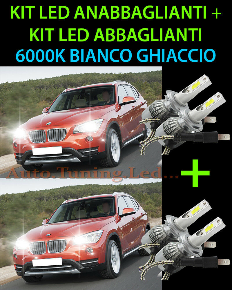KIT LED LAMPADE ABBAGLIANTI & ANABBAGLIANTI PER BMW X1 E84 2009-2015 -.