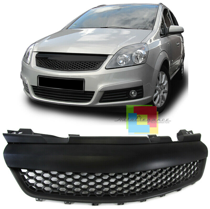 BLACK FRONT GRILLE WITHOUT LOGO OPEL ZAFIRA B 2005-2008 MASK