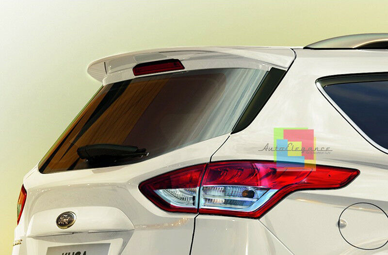 REAR ROOF SPOILER ALREADY PAINTED WHITE - FORD KUGA 2012-2015 WING