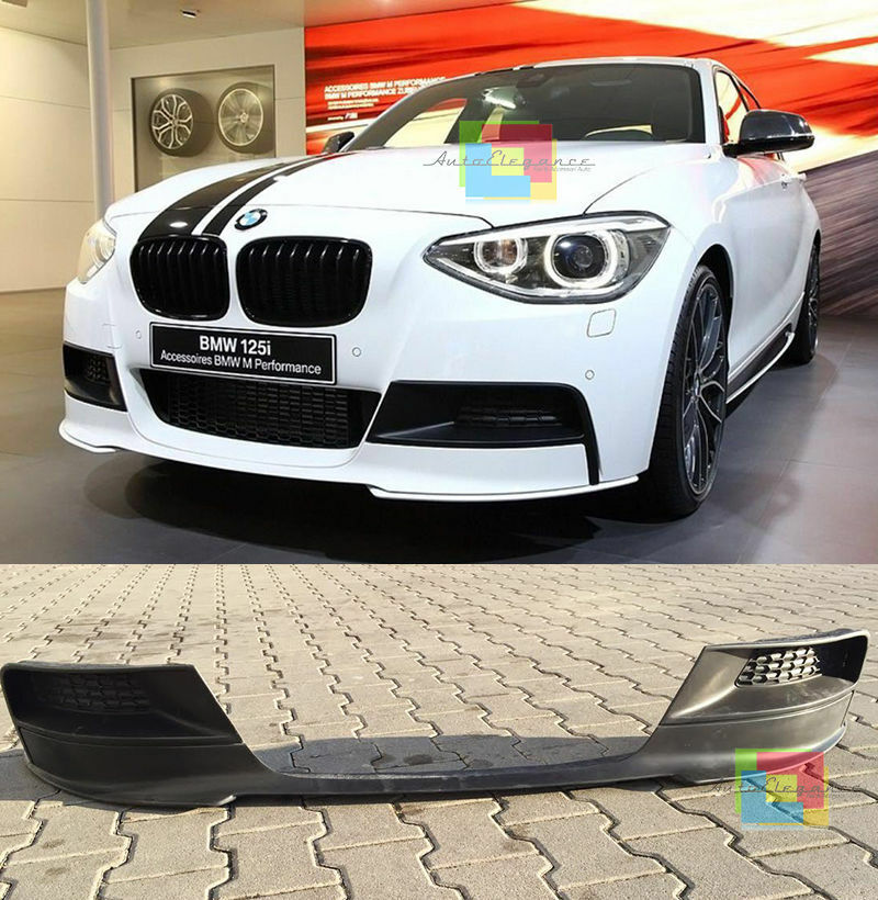 SPOILER ANTERIORE LOOK M PERFORMANC BMW SERIE 1 F20 F21 2011-2015 SOTTO PARAURTI
