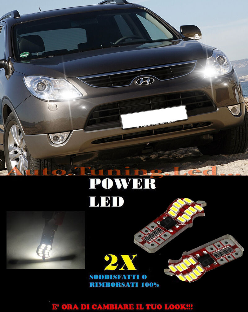 POSITION LIGHTS HYUNDAI IX55 CANBUS T10 WHITE 20 LED SUPER QUALITY