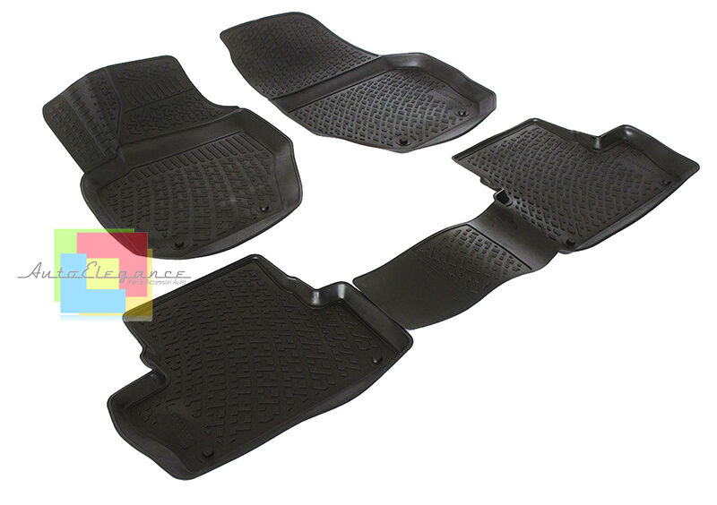 VOLVO XC60 2008+ SET TAPPETINI AUTO IN GOMMA - TAPPETI TOP QUALITA -