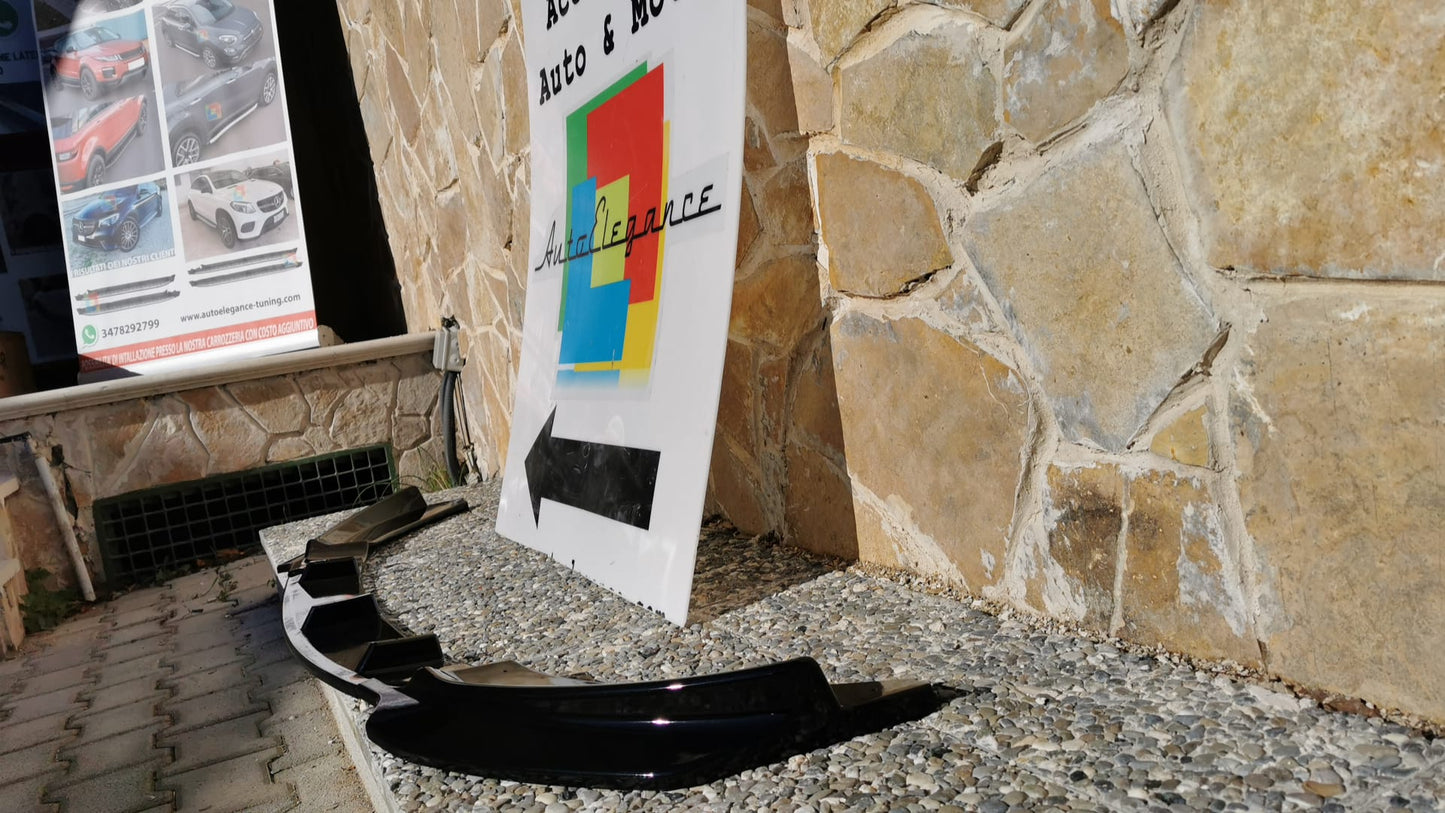SPLITTER BMW SERIE 4 F32 F33 F36 SPOILER SOTTO PARAURTI ANTERIORE SPORTIVO PER PARAURTI M
