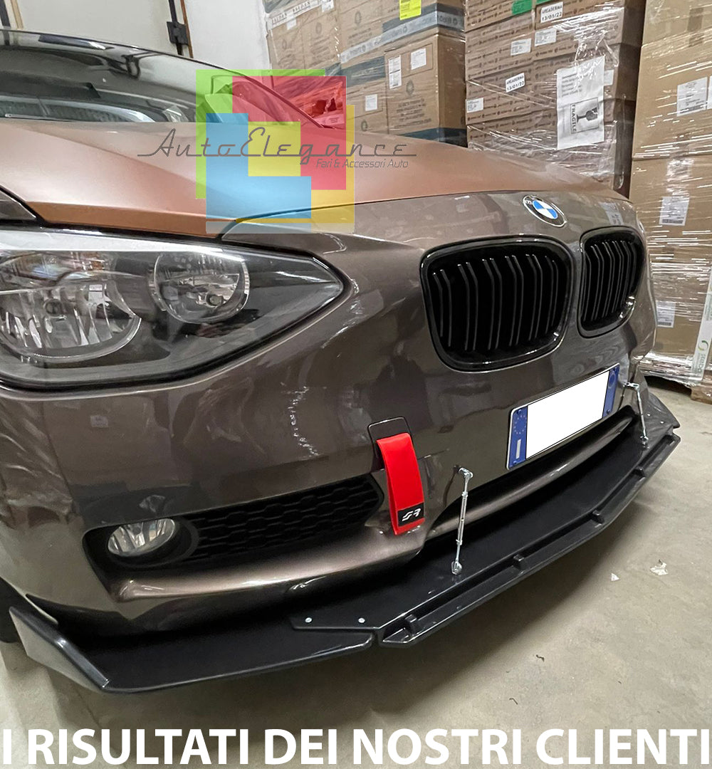 BMW 1 SERIES F20 F21 ABS SPLITTER FRONT BUMPER SPOILER