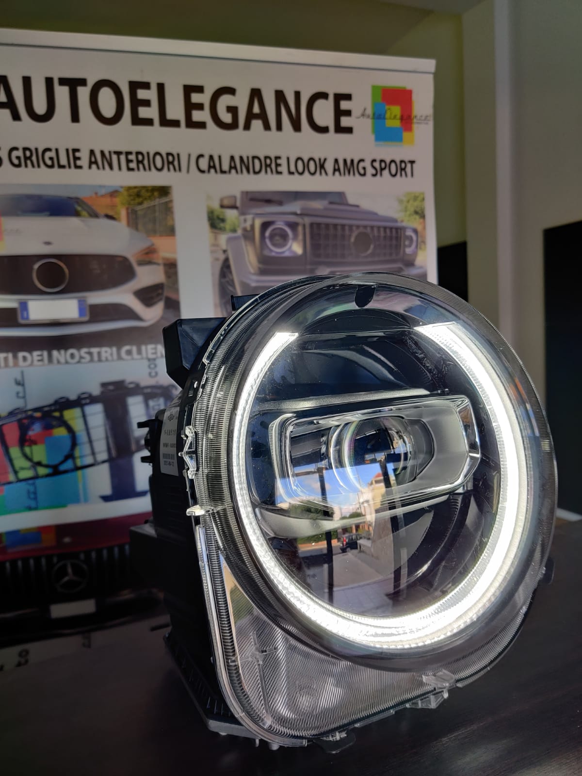 JEEP RENEGADE 2014-2021 HEADLIGHTS DAYTIME LIGHTS ANGEL EYES LED LOOK RESTYLING