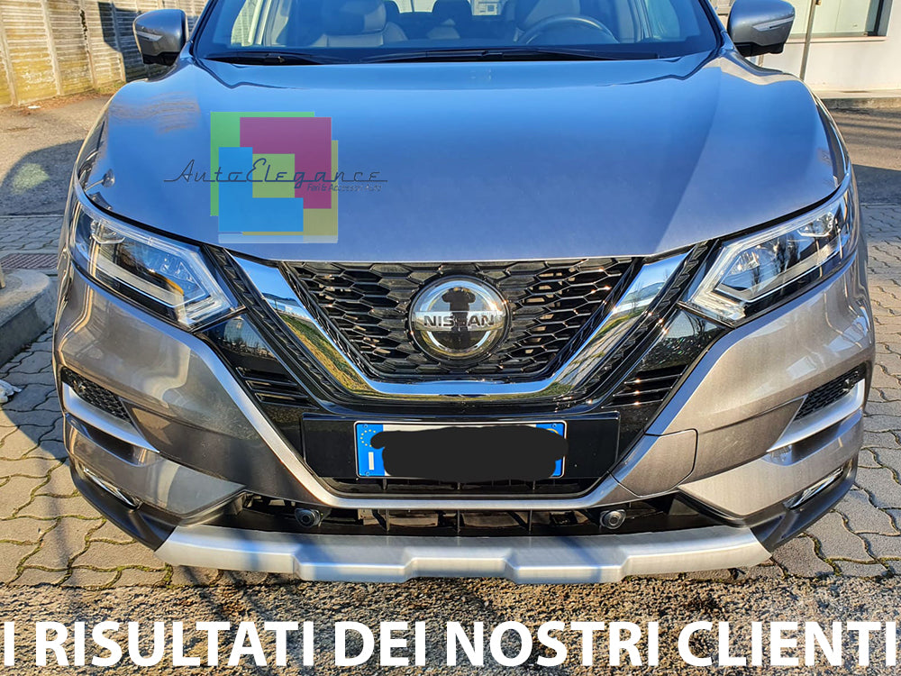FRONT BUMPER SPOILER FOR NISSAN QASHQAI J11 2016+ LIFT
