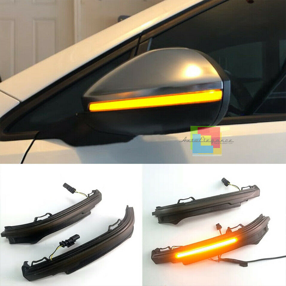 AUDI Q7 4M 2016+ FRECCE LED DINAMICHE PER SPECCHI LATERALI LOOK FUME AUTOELEGANCERICAMBI