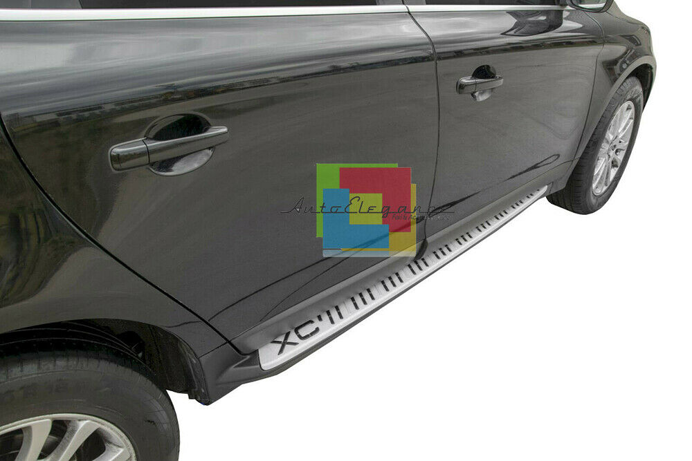 SIDE STEPS VOLVO XC60 I 2008 FROM 2014 UNDER DOOR NON-SLIP