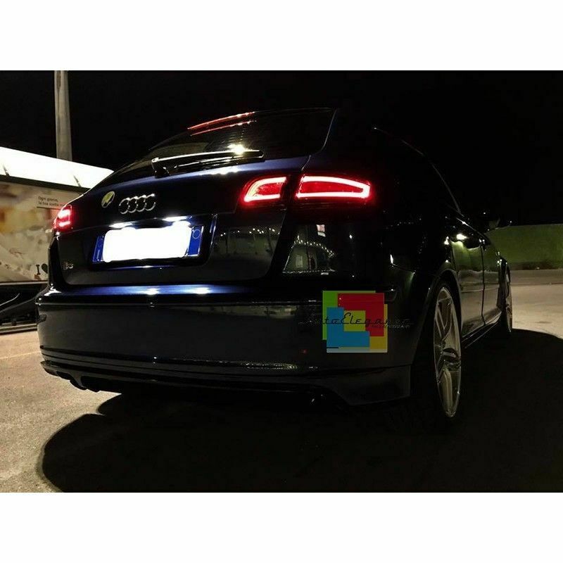 REAR LIGHTS LIGHTBAR LED RESTYLING BLACK LIGHTS AUDI A3 8P 04-08 SPORTBACK