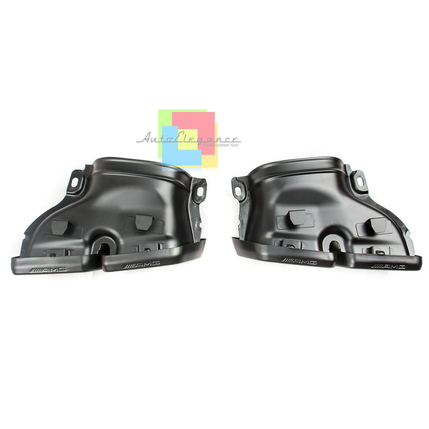 SOTTO PARAURTI MERCEDES E W213 DIFFUSORE POSTERIORE AMG TERMINALI BLACK EDITION