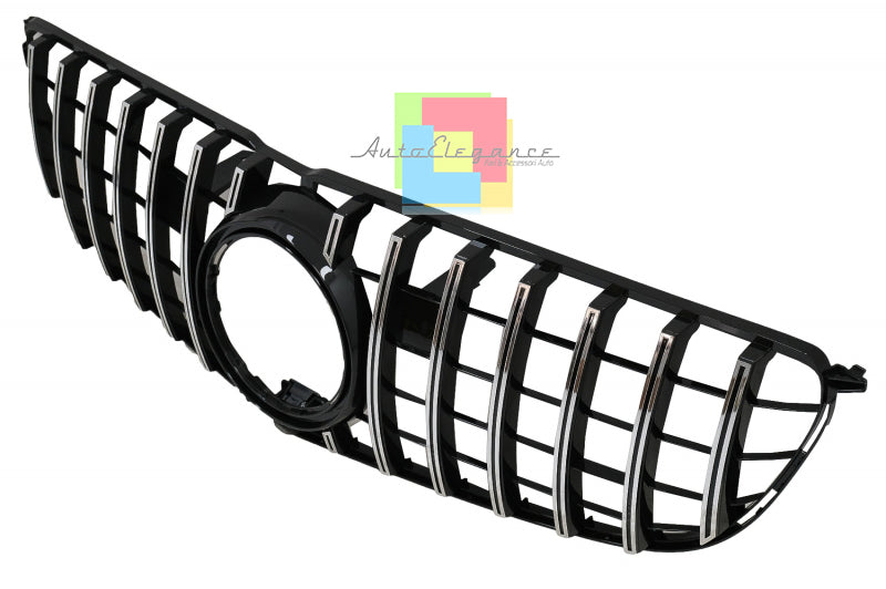 ✨✨MERCEDES GLS X166 LIFT 2016-2018 GRIGLIA ANTERIORE LOOK AMG PROFILI CROMATI✨