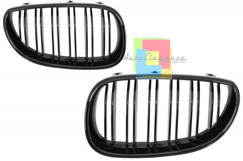 BMW SERIE 5 E60 E61 2003-2010 PARAURTI ANTERIORE LOOK G30 M5 CON GRIGLIE ABS AUTOELEGANCERICAMBI