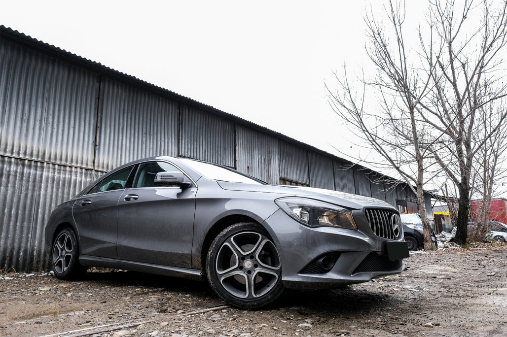 FRONT GRILLE CLA C117 A117 W117 GT LOOK CHROME NEWS