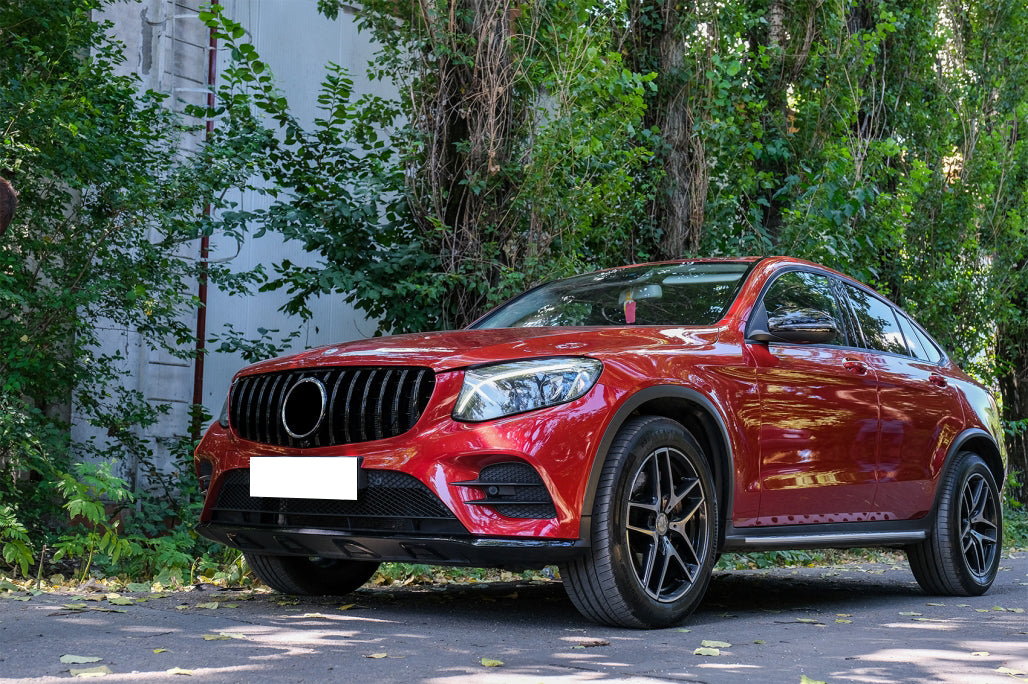 FRONT GRILLE MERCEDES GLC C253 X253 FROM 2015+ BLACK EDITION GRILLE