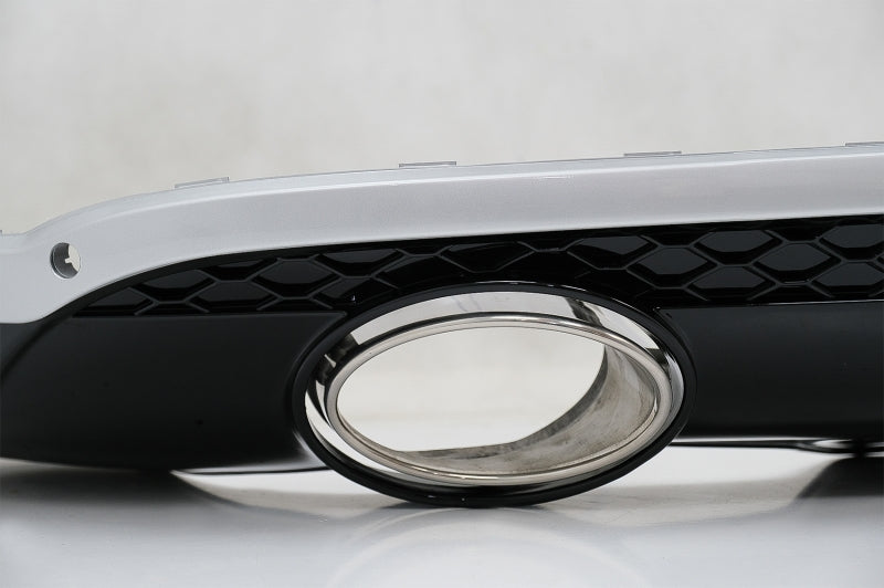 AUDI Q5 2008-2016 DIFFUSORE ABS SOTTO PARAURTI POSTERIORE LOOK RQ5 CON TERMINALI AUTOELEGANCERICAMBI