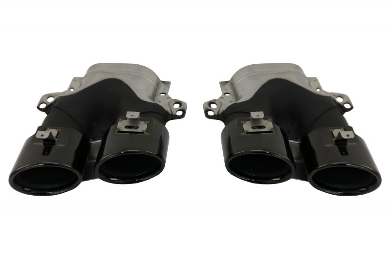 MERCEDES CLASSE E C238 A238 2016+ DIFFUSORE POSTERIORE ABS TERMINALI NERI AMG