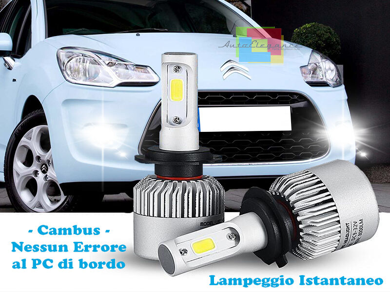 LED FOG LIGHTS CITROEN C3 2009+ CAMBUS ICE WHITE CREE