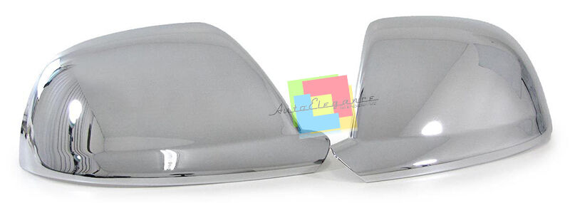 CALOTTE COPRI SPECCHIETTI ADESIVE VW TOUAREG 2007-2010 DESIGN CROMATO AUTOELEGANCERICAMBI